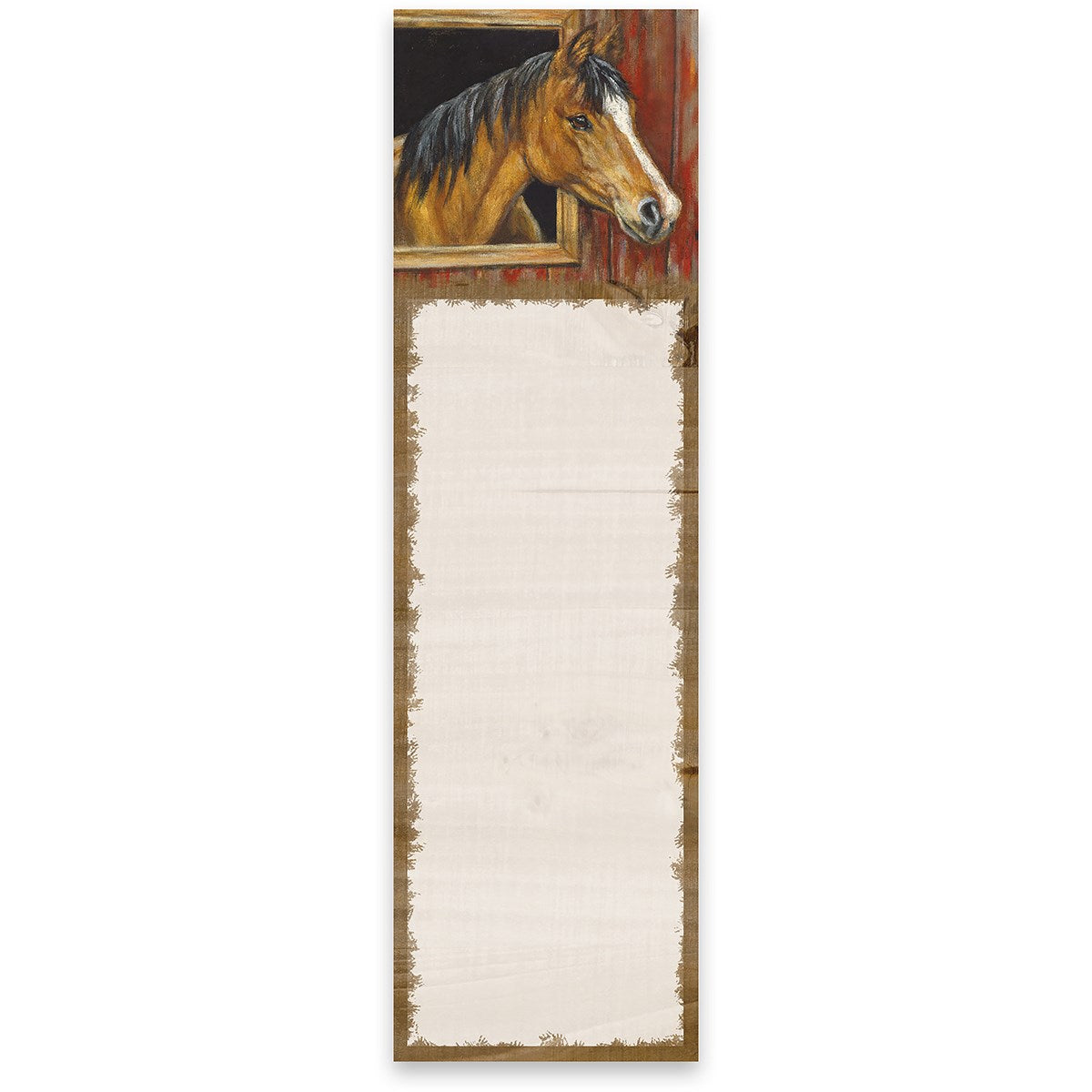 💙 Buckskin Horse Magnetic List Pad