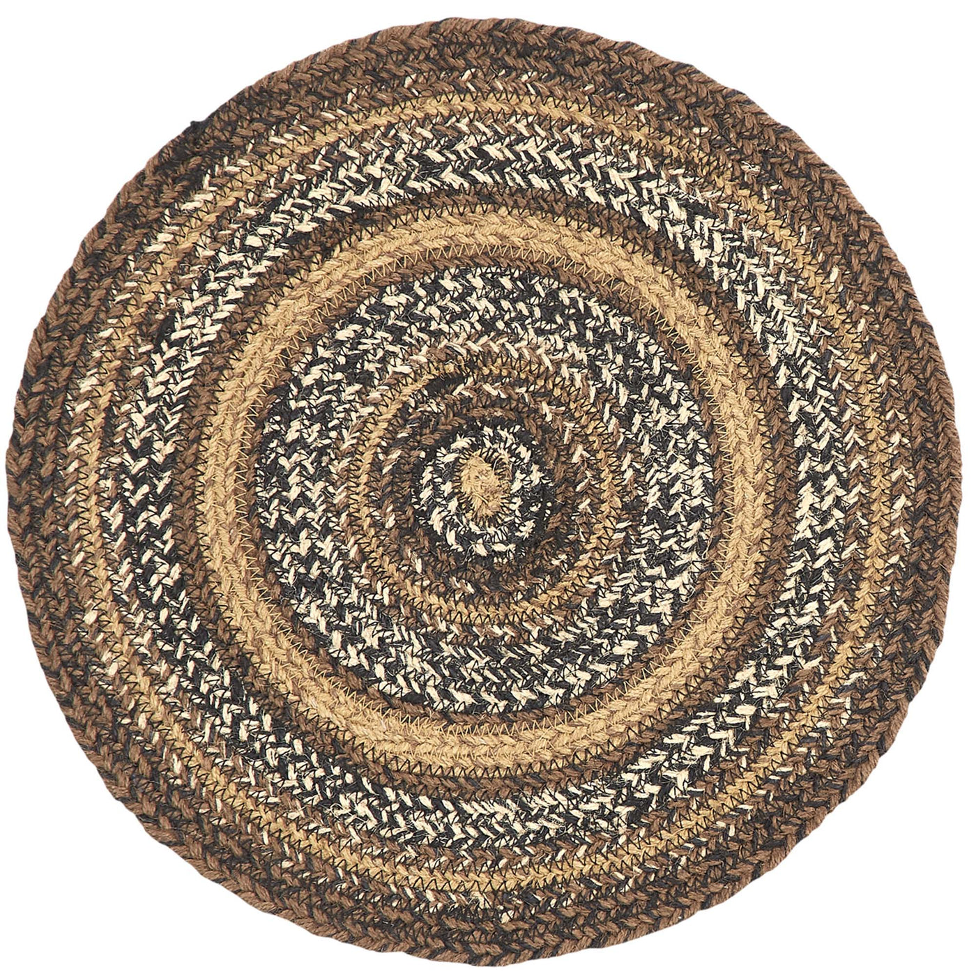 Espresso Jute Trivet 15" Diameter