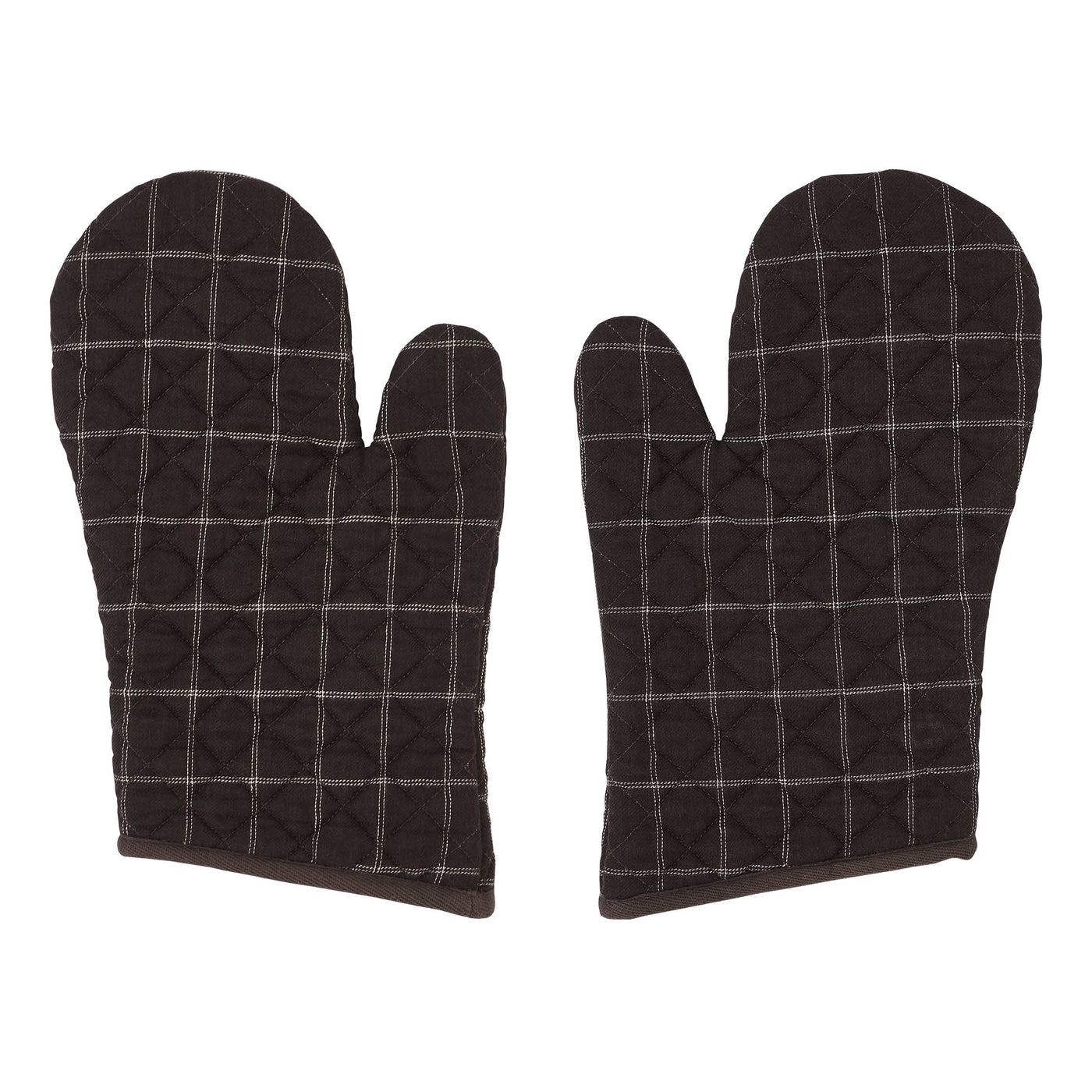 Set of 2 Wyatt Cabin Bear Oven Mitt Potholders