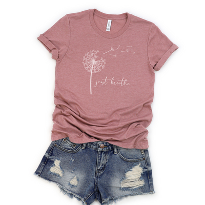 🔥 Dandelion Just Breathe Cozy T-Shirt