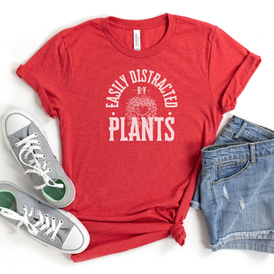 Easily Distracted by Plants Cozy T-Shirt