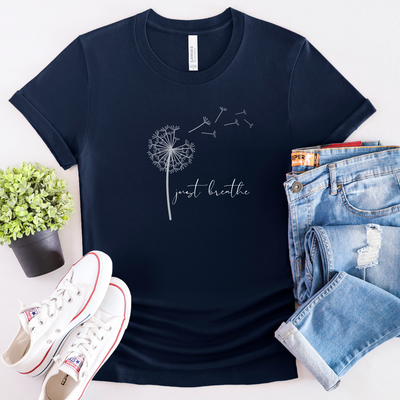 🔥 Dandelion Just Breathe Cozy T-Shirt