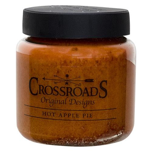 💙 Hot Apple Pie 16 oz Jar Candle Crossroads