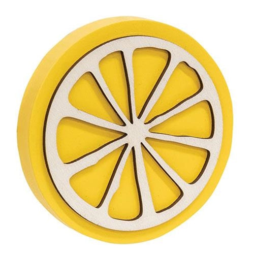 💙 Lemon Slice 3.25" Shelf Sitter Block