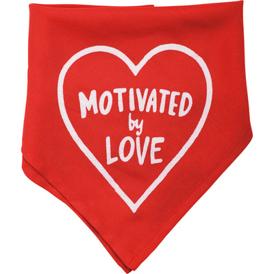 Cuddle Buddy Motivated by Love Small Dog Pet Bandana