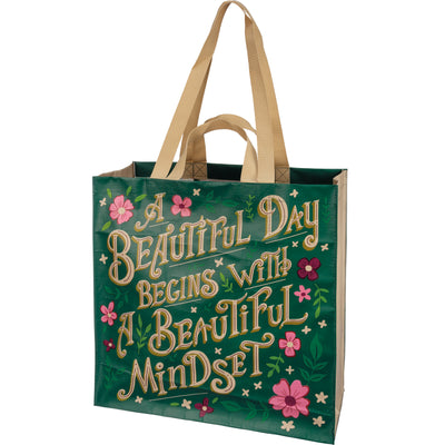 A Beautiful Day Begins With A Beautiful Mindset Market Tote Bag