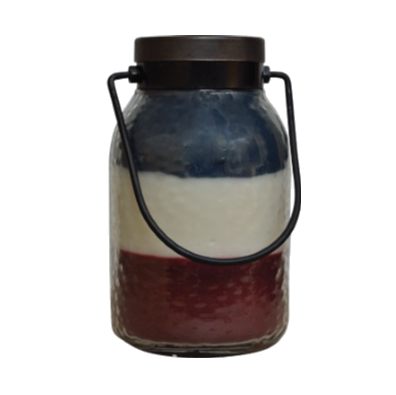 Americana Triple Scented 16 oz Jar Candle Lantern