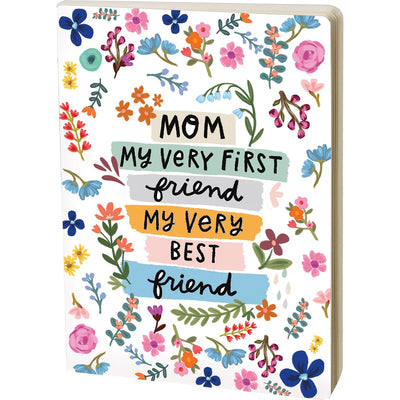💙 Mom My Very First Friend My Very Best Friend Journal