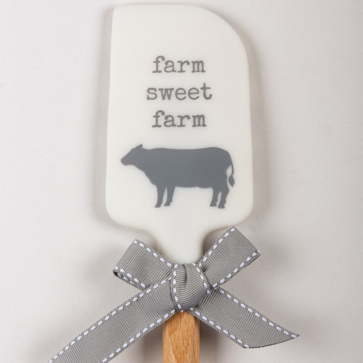 💙 Farm Sweet Farm Silicone Cow Spatula