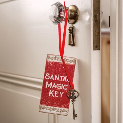 💙 Santa's Magic Key Ornament