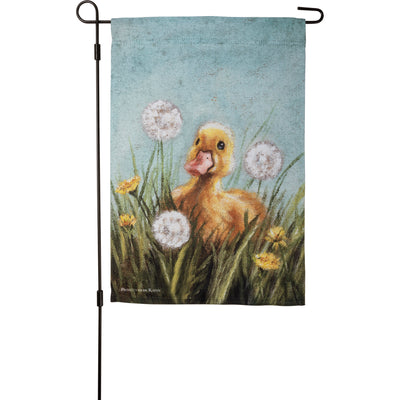 💙 Baby Duck in Field Garden Flag