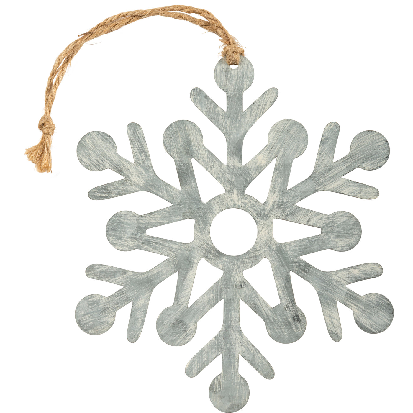 💙 Small Metal Snowflake Hanging Decor Ornament