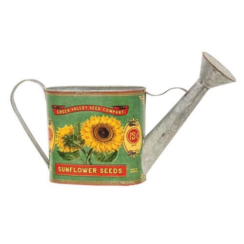 💙 Green Valley Sunflower Seeds Watering Can