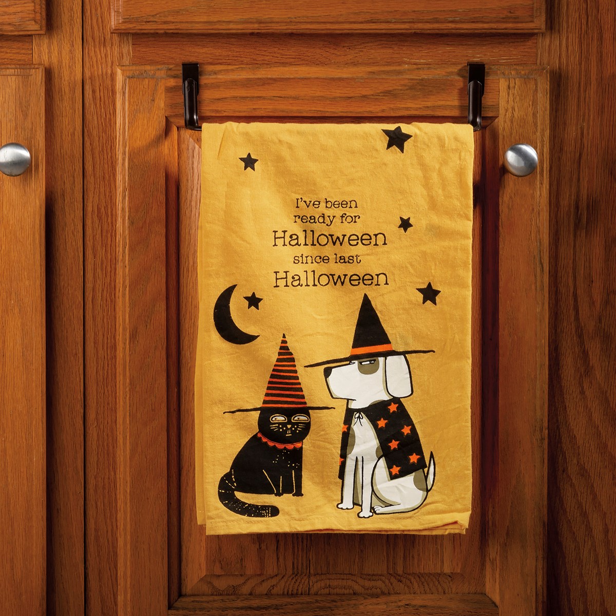💙 I've Been Ready for Halloween Since Last Halloween Kitchen Towel