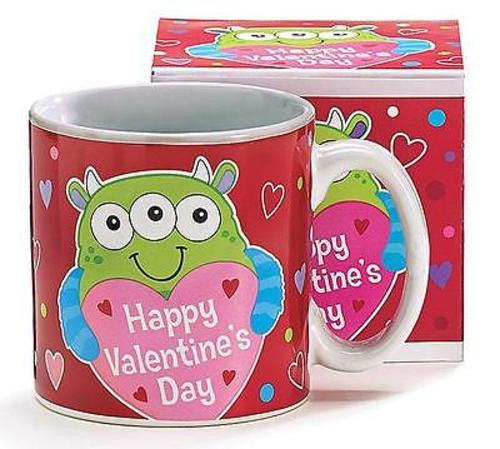 Valentine's Day Monster 13 oz Ceramic Mug