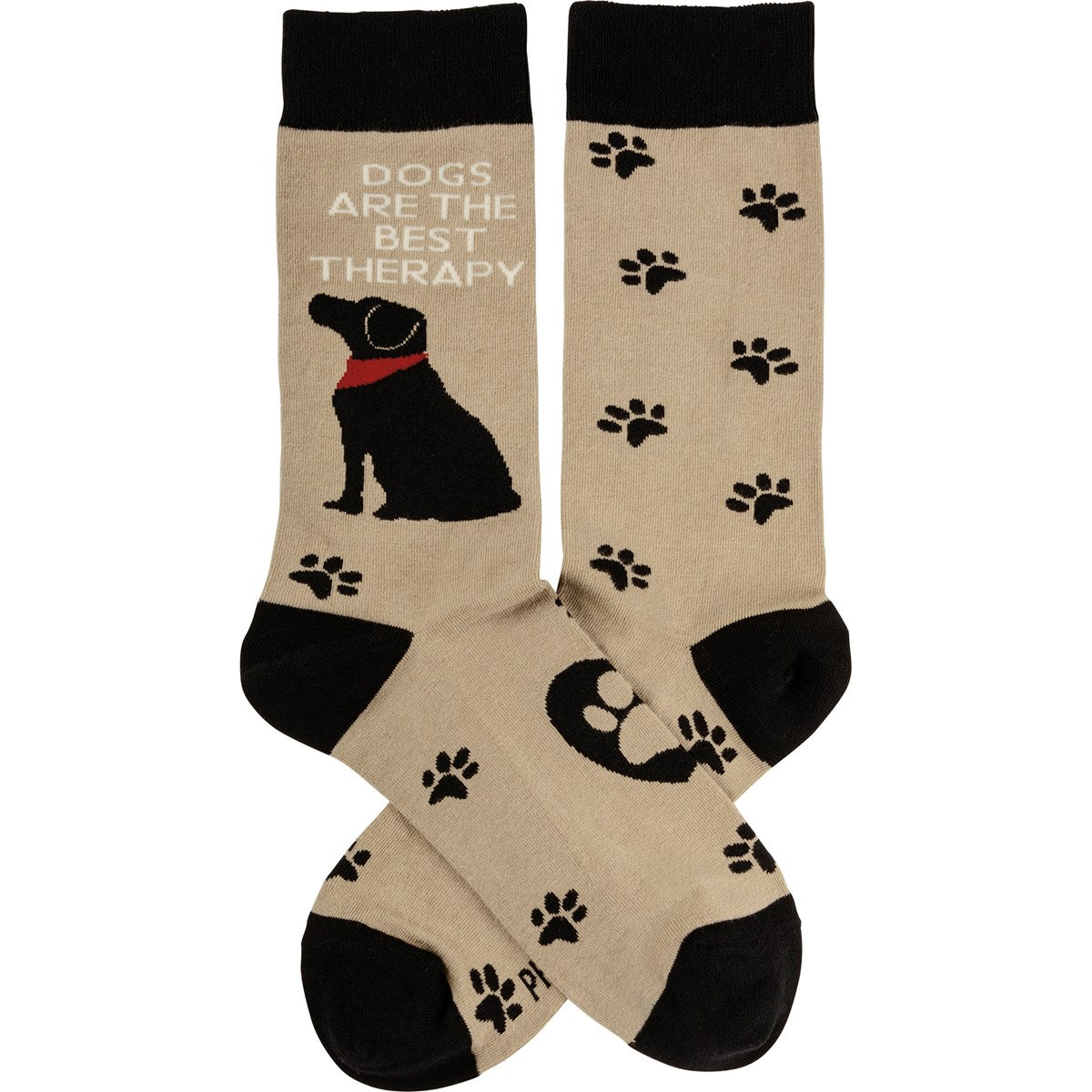 Dogs Are The Best Therapy Unisex Fun Socks