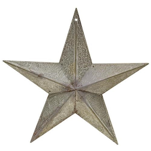 Galvanized Metal 8" Small Barn Star