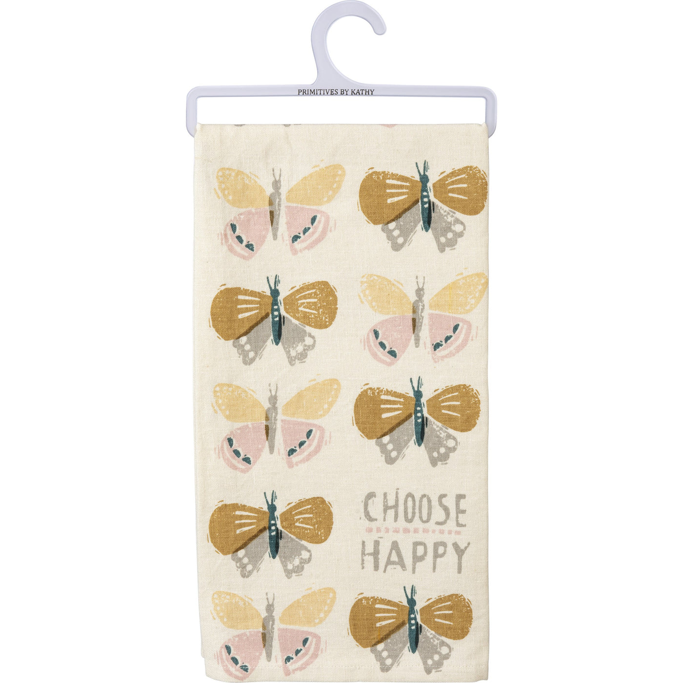 Choose Happy Butterflies Kitchen Towel