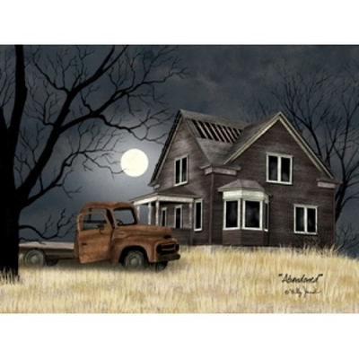 Billy Jacobs Abandoned 8" x 10" Fall Truck Canvas Print
