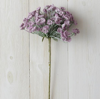 Lavender Allium Faux Floral Stem