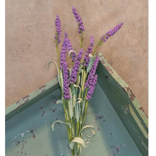 Lavender Heather 20" Faux Spray