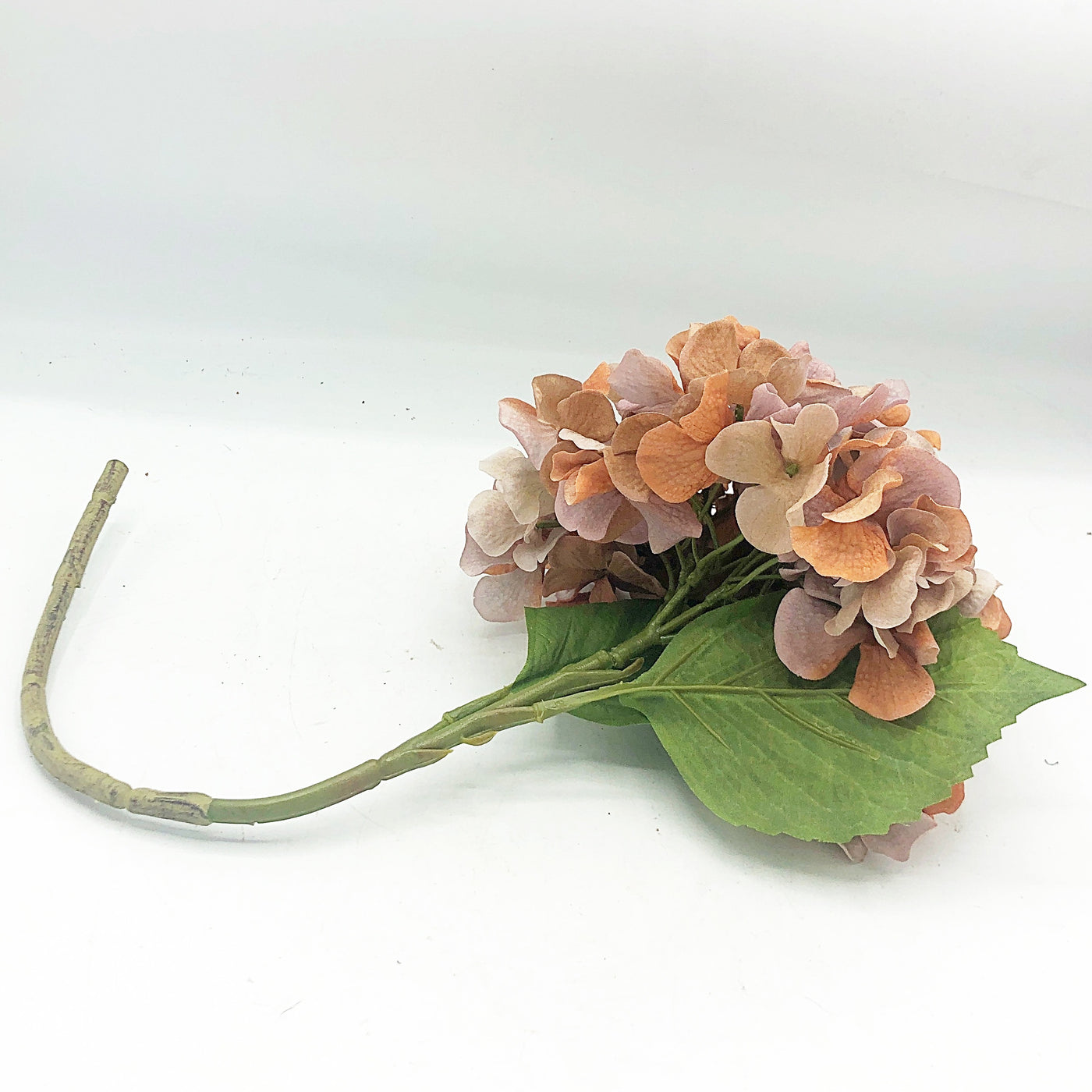 💙 Mauve Hydrangea 16" Faux Floral Stem