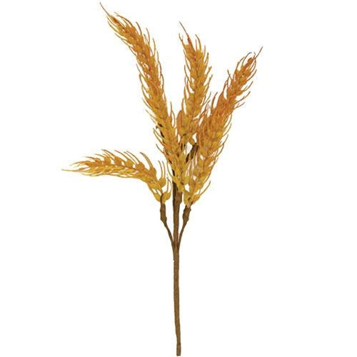 💙 Fall Harvest Wheat 10" Faux Pick