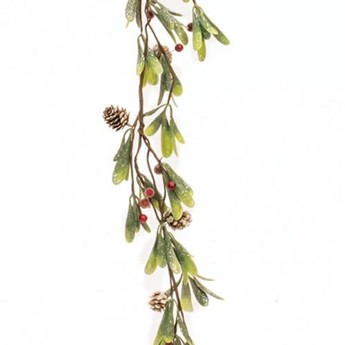 💙 Merry Mistletoe Faux 4.5 ft Garland