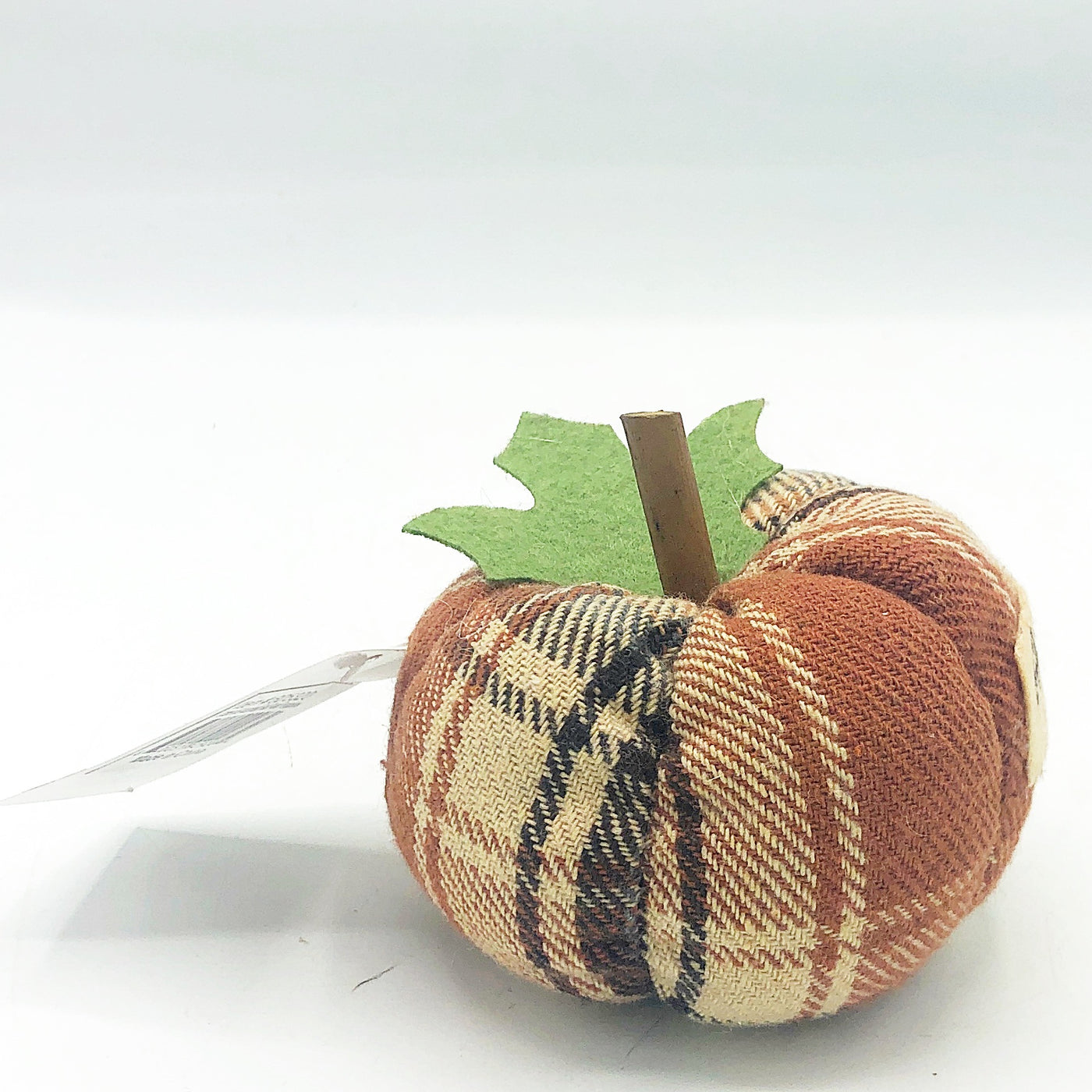 Grateful Mini Fabric Pumpkin 3" Fall Decoration