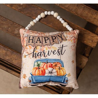 💙 Happy Harvest Truck Pillow Ornament