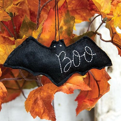 💙 Bat Boo Felt Ornament