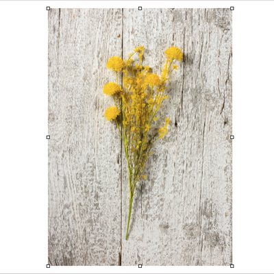 Yellow Thistle Mix 20" Faux Floral Stem