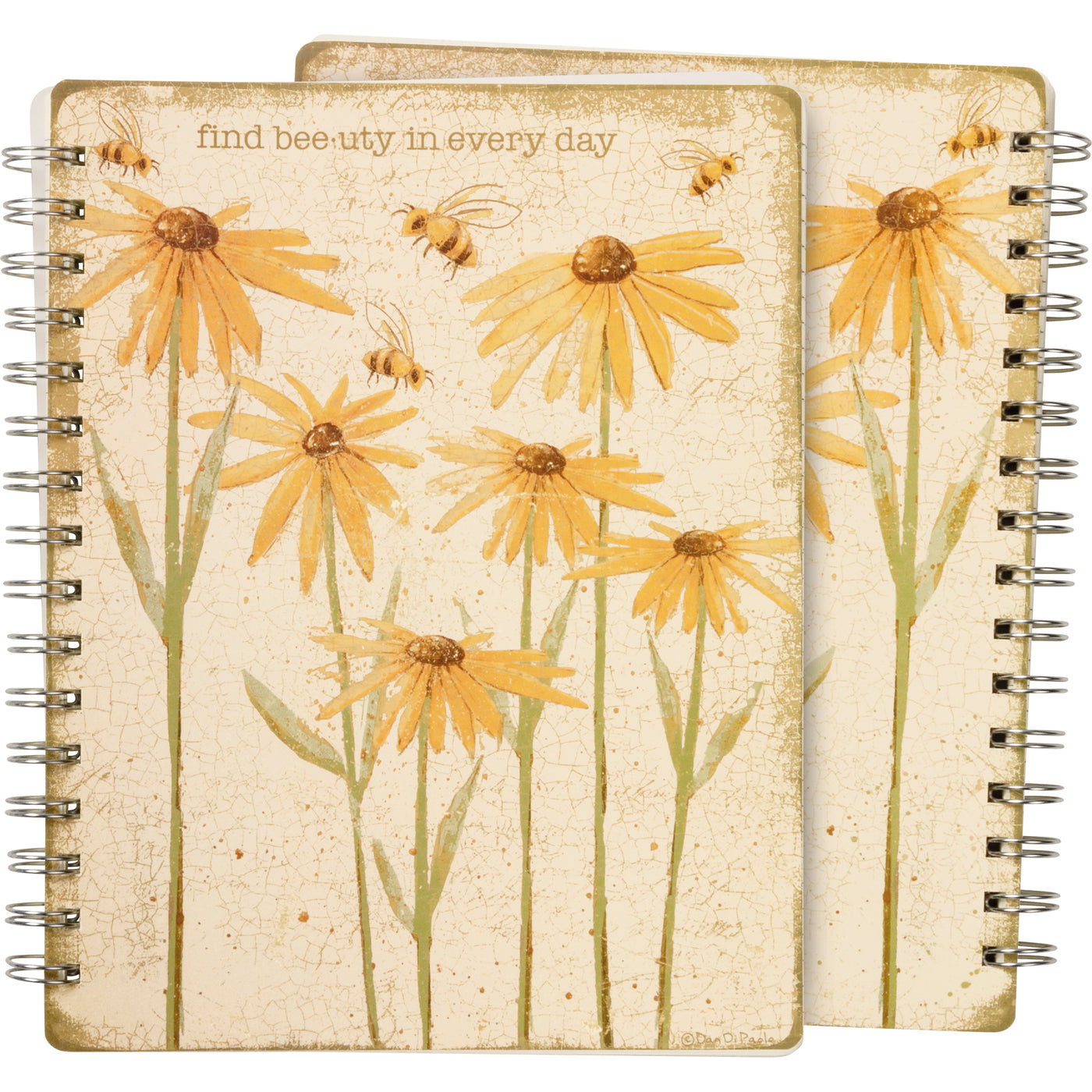 Find Bee-uty In Every Day Spiral Notebook