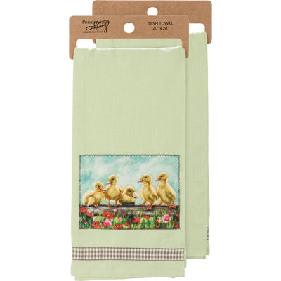 Ducklings in a Row Kitchen Towel