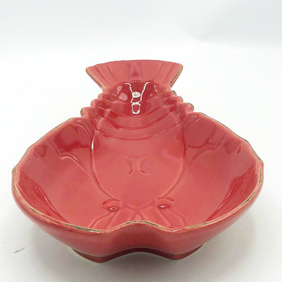 💙 Burnt Red Lobster Ceramic Serving Dish