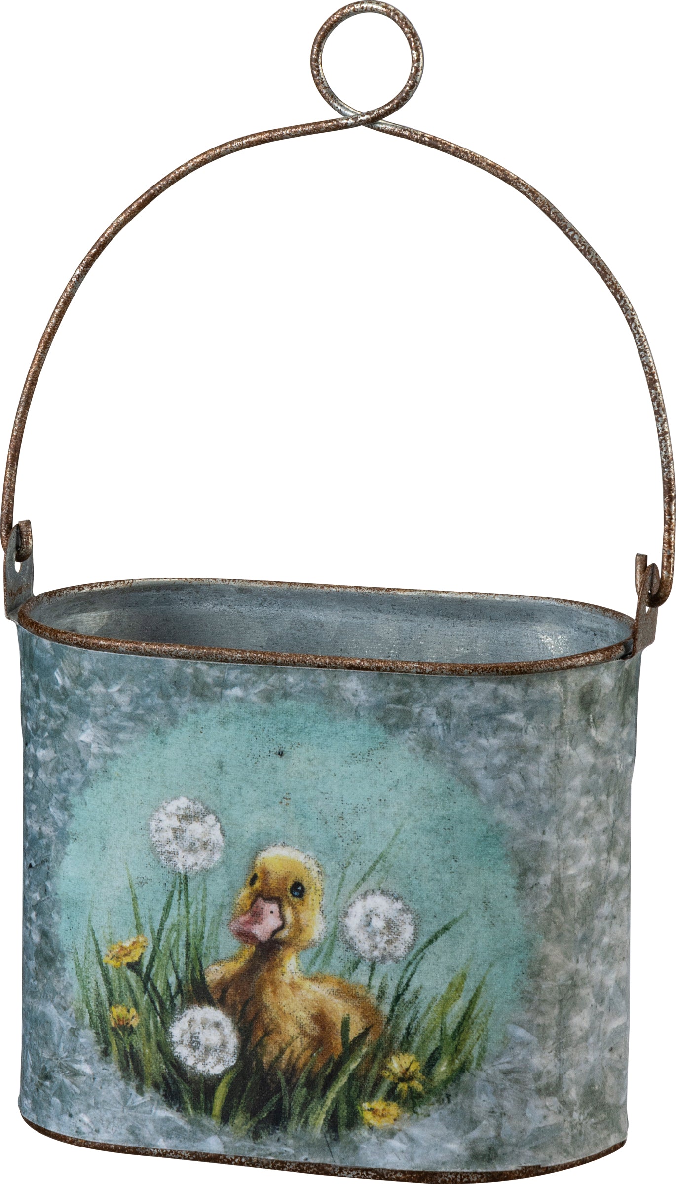 Set of 2 Bunny and Chick Spring Bucket Set