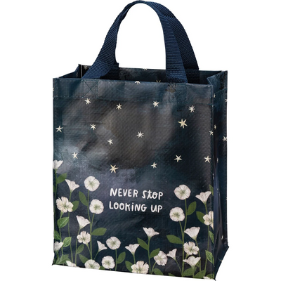 Never Stop Looking Up Market Tote