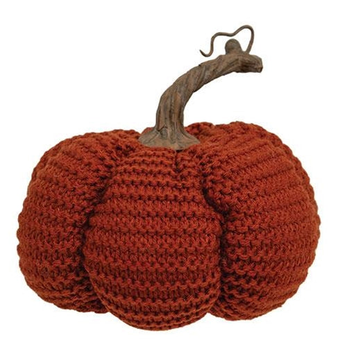 Deep Orange Knit 5.5" Pumpkin