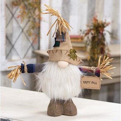 💙 Happy Fall Scarecrow Gnome Figure