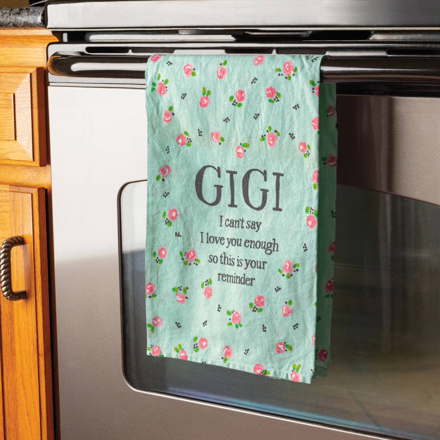 💙 Gigi I Can't Say I Love You Enough Kitchen Towel