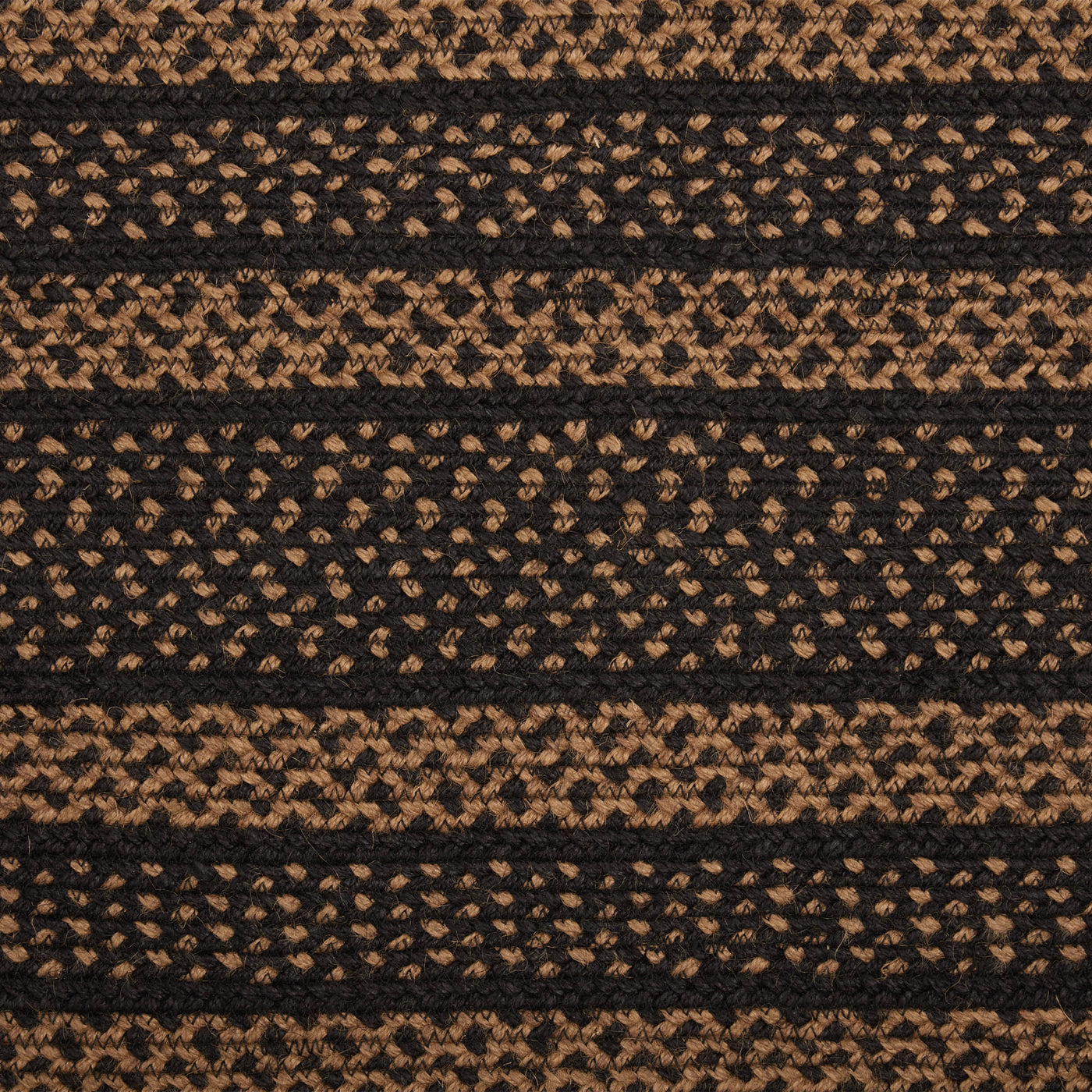 Black & Tan Jute Table Runner 13" x 48"