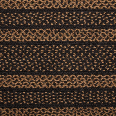 Black & Tan Jute Table Runner 13" x 48"