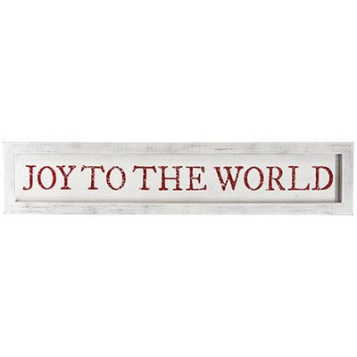 Joy to the World 36" Farmhouse Wood Sign