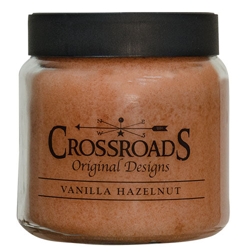 Vanilla Hazelnut 16 oz Jar Candle Crossroads