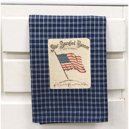 Star Spangled Banner Americana Dish Towel