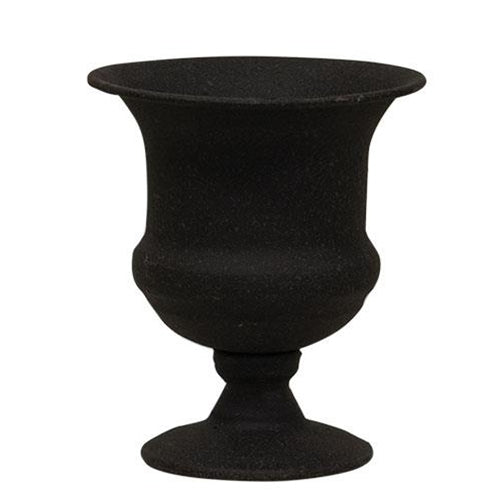 💙 Black Traditional 6.25" H Urn Container