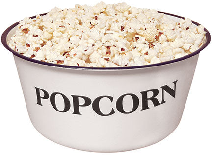 Popcorn Enamelware Bowl