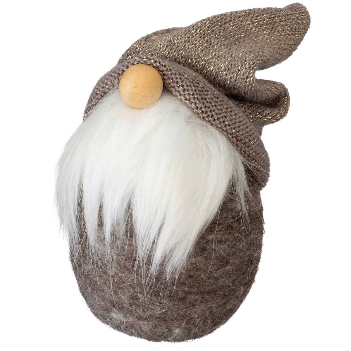 Lil' Brown Knit Cap Gnome