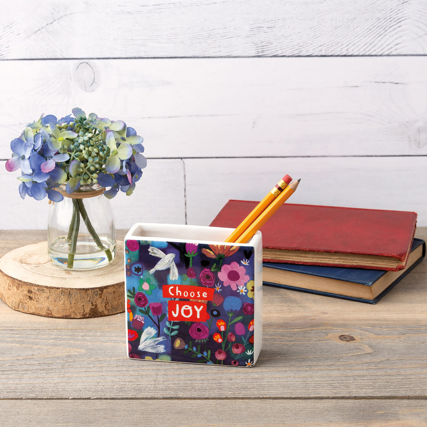 Surprise Me Sale 🤭 Choose Joy Apply Relentless Kindness Square Ceramic Vase Holder