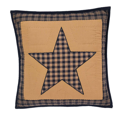 Teton Star Quilted 16" Throw Pillow